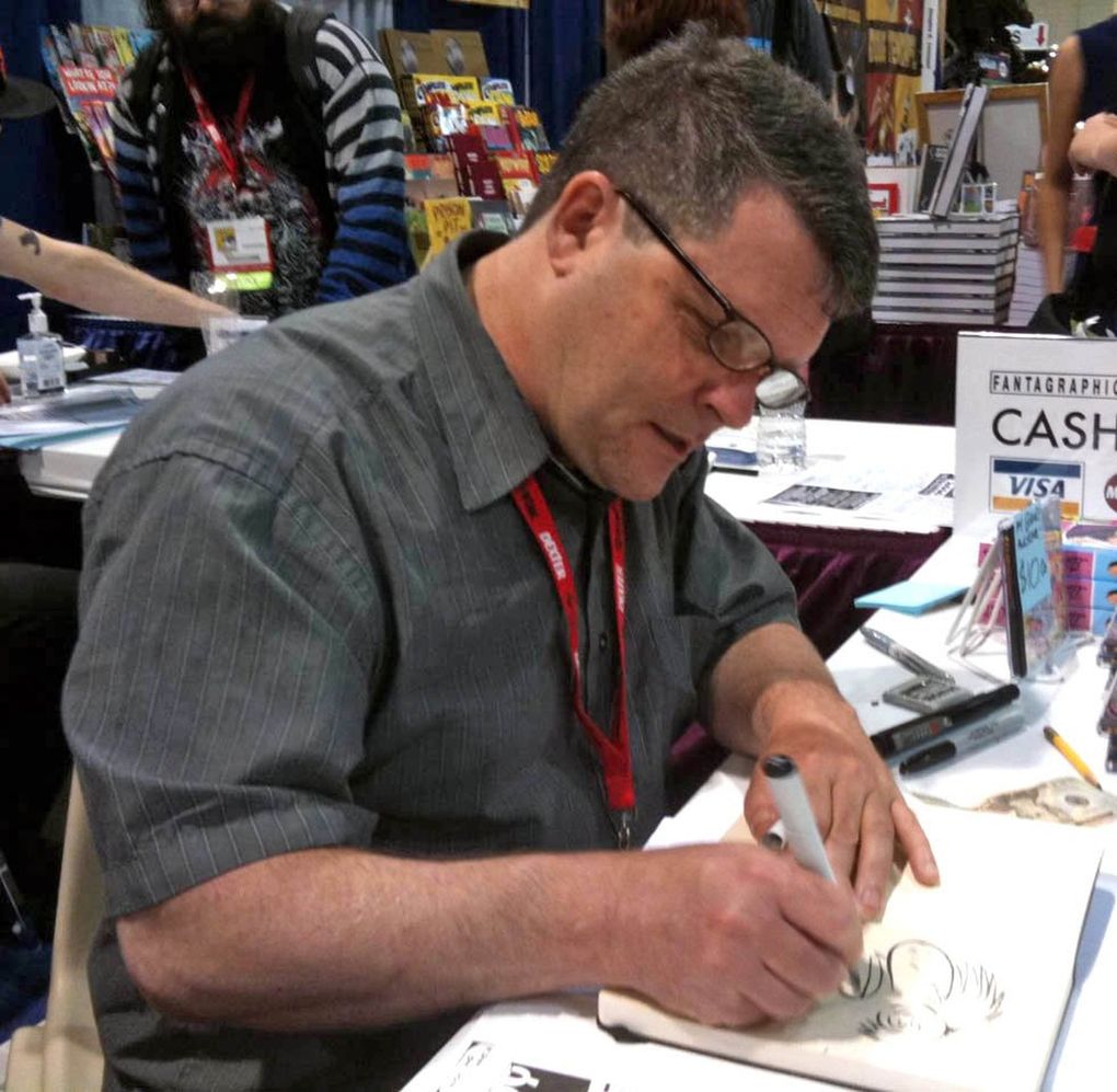 Peter Bagge, creator of the iconic alternative comic, “Hate.” (Courtesy of Fantagraphics Books)