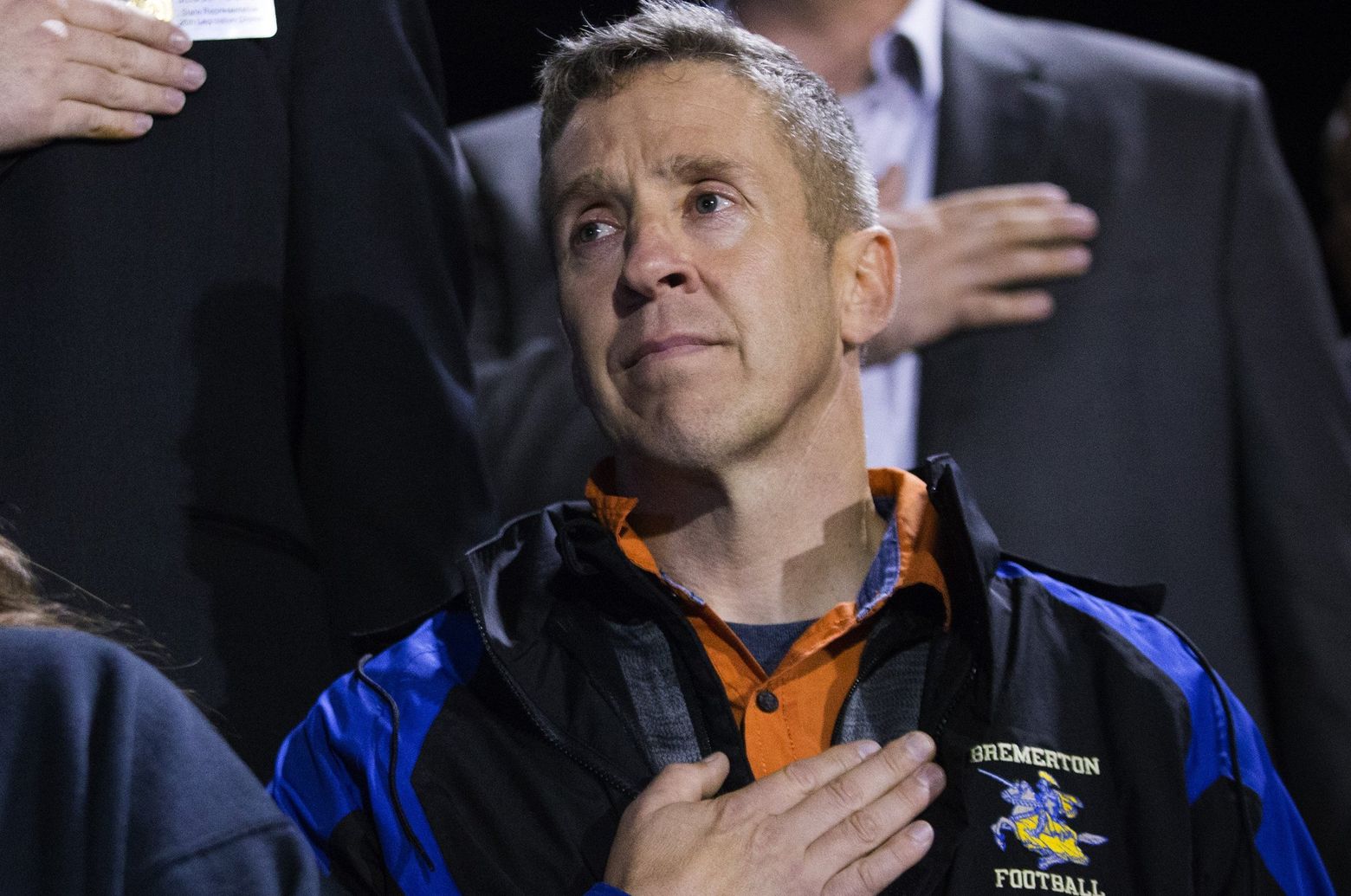 Praying coach Joe Kennedy's lawsuit against Bremerton School District thrown out | The Seattle Times Praying coach Joe Kennedy's lawsuit against Bremerton School District thrown out | The Seattle Times