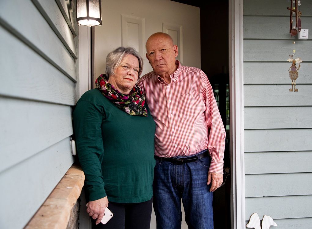 To protect themselves from COVID-19, the illness caused by the coronavirus, aka SARS-CoV-2, Judith and Jan Kyle of Everett imposed a self-quarantine early on in 2020, even before Gov. Jay Inslee issued the stay-home order. (Mike Siegel / The Seattle Times)