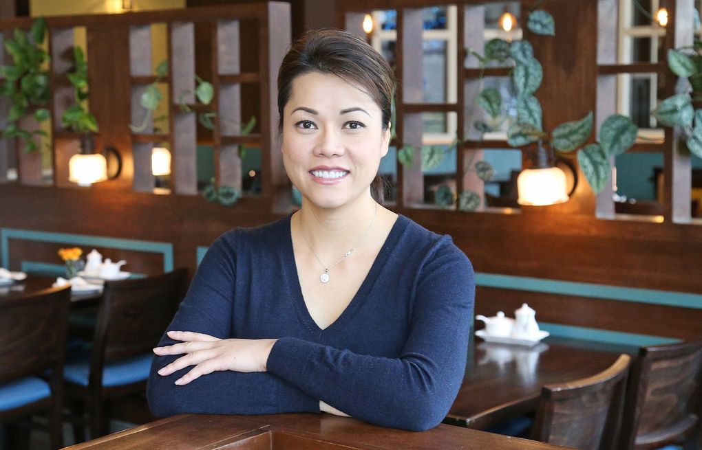 Taylor Hoang, owner of District 1 Saigon, is trying to come up with creative ways to help her employees through this financially stressful time as the restaurant industry reels from the coronavirus pandemic. (Greg Gilbert / The Seattle Times)