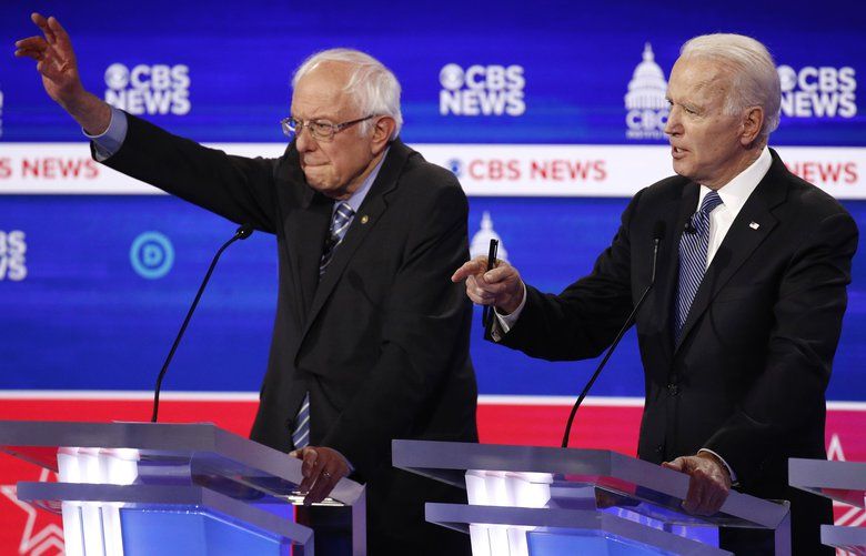 New vote tallies put Joe Biden ahead of Bernie Sanders in Washington ...