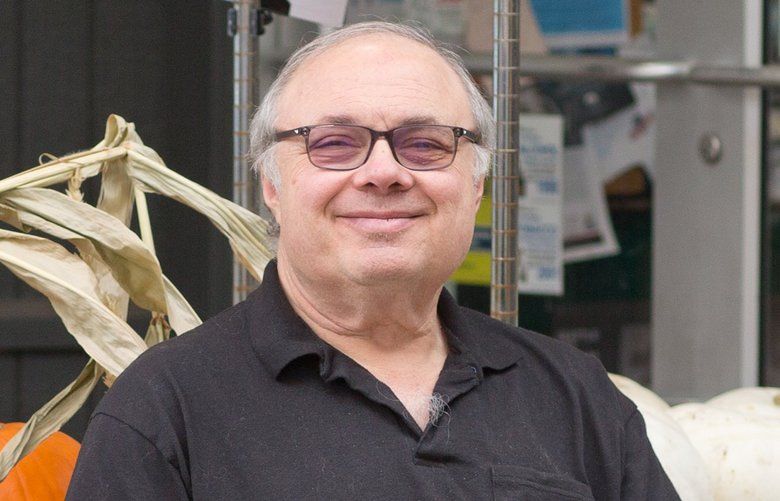 Steve Shulman, a neighborhood legend and fixture at his family’s store, Leschi Market, has been diagnosed with Covid-19 and is undergoing treatment at Harborview. (Christina Shires/ Madrona News)