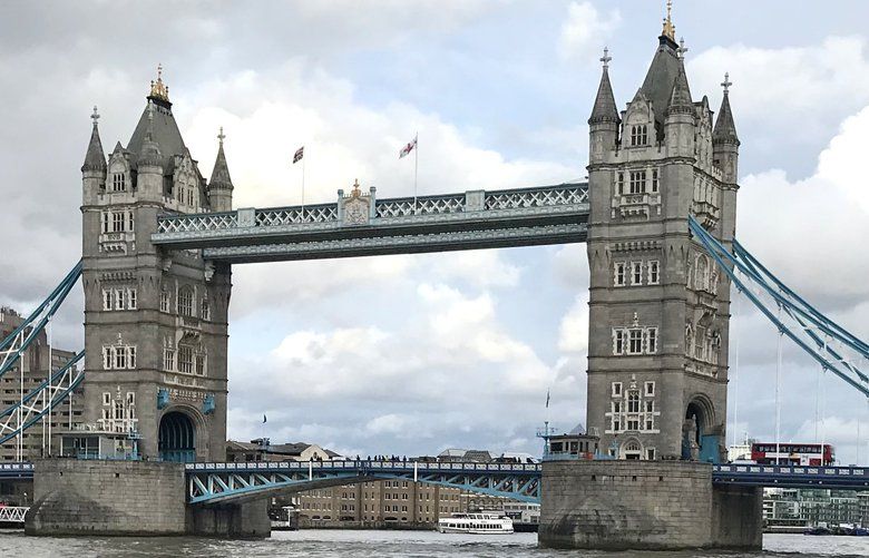 The usually touristy area around the famous London Bridge was a lot sparser than expected when the author visited earlier this month.