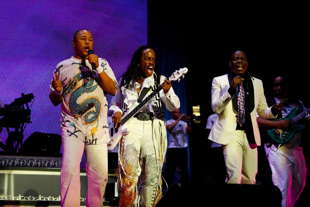 Earth, Wind & Fire performs in New Orleans in 2010. (Derick E. Hingle / The Associated Press, file)