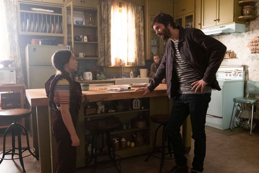 Brooklynn Prince and Jim Sturgess in “Home Before Dark,” premiering April 3 on Apple TV+. (Courtesy of Apple TV+)