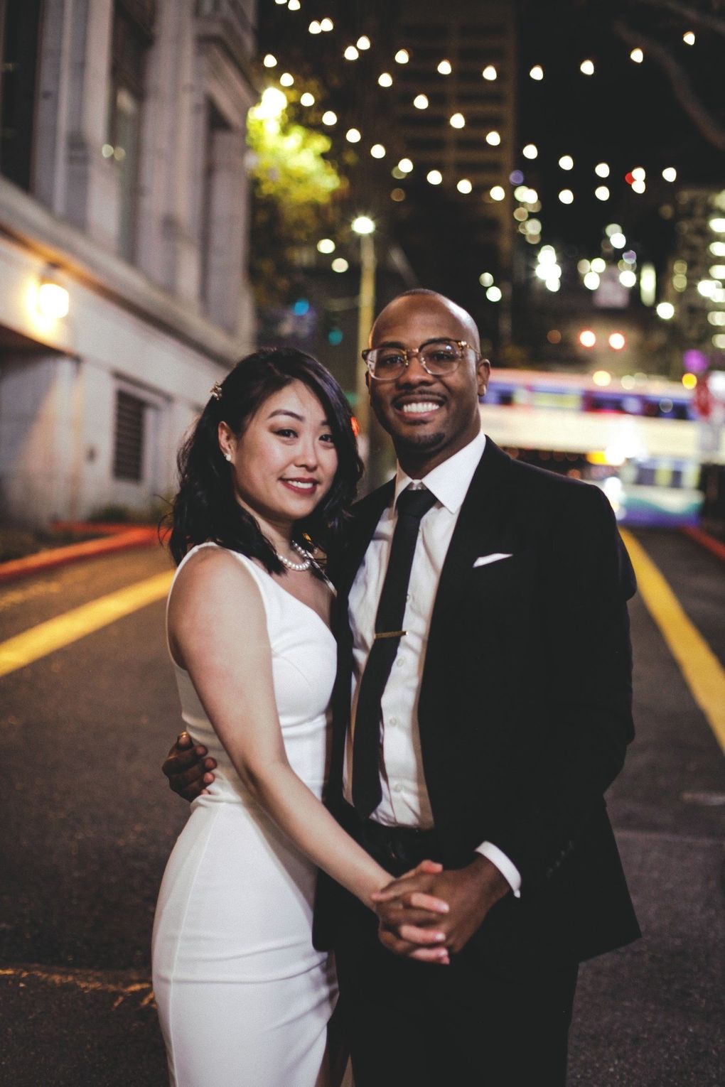 Diana Trinh and Domonique Meeks, of Seattle, had to postpone their March 21 ceremony because of the coronavirus pandemic. (Myisa Graham / Annie Graham Photography)