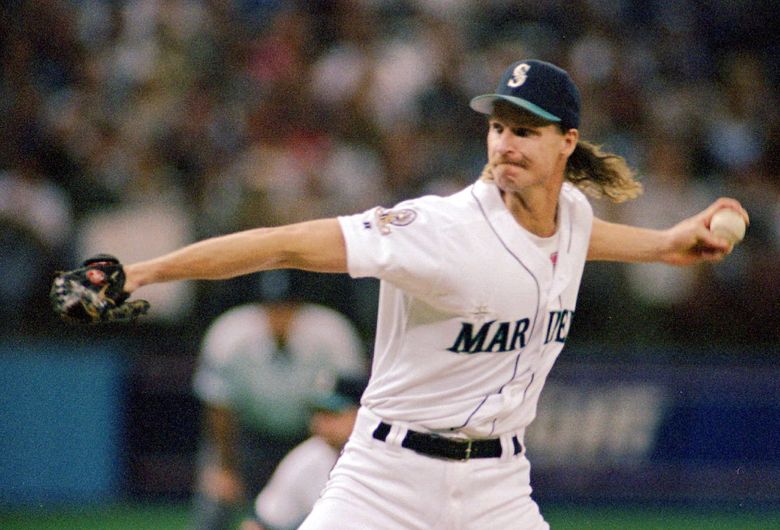 FILE - In this Oct. 8, 1995, file photo, Seattle Mariners' Ken