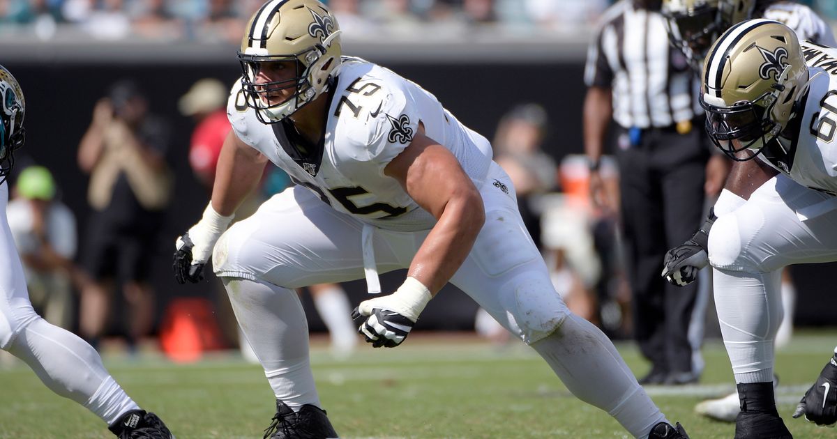 Andrus Peat Re-Signs with Saints on 5-Year Contract Reportedly