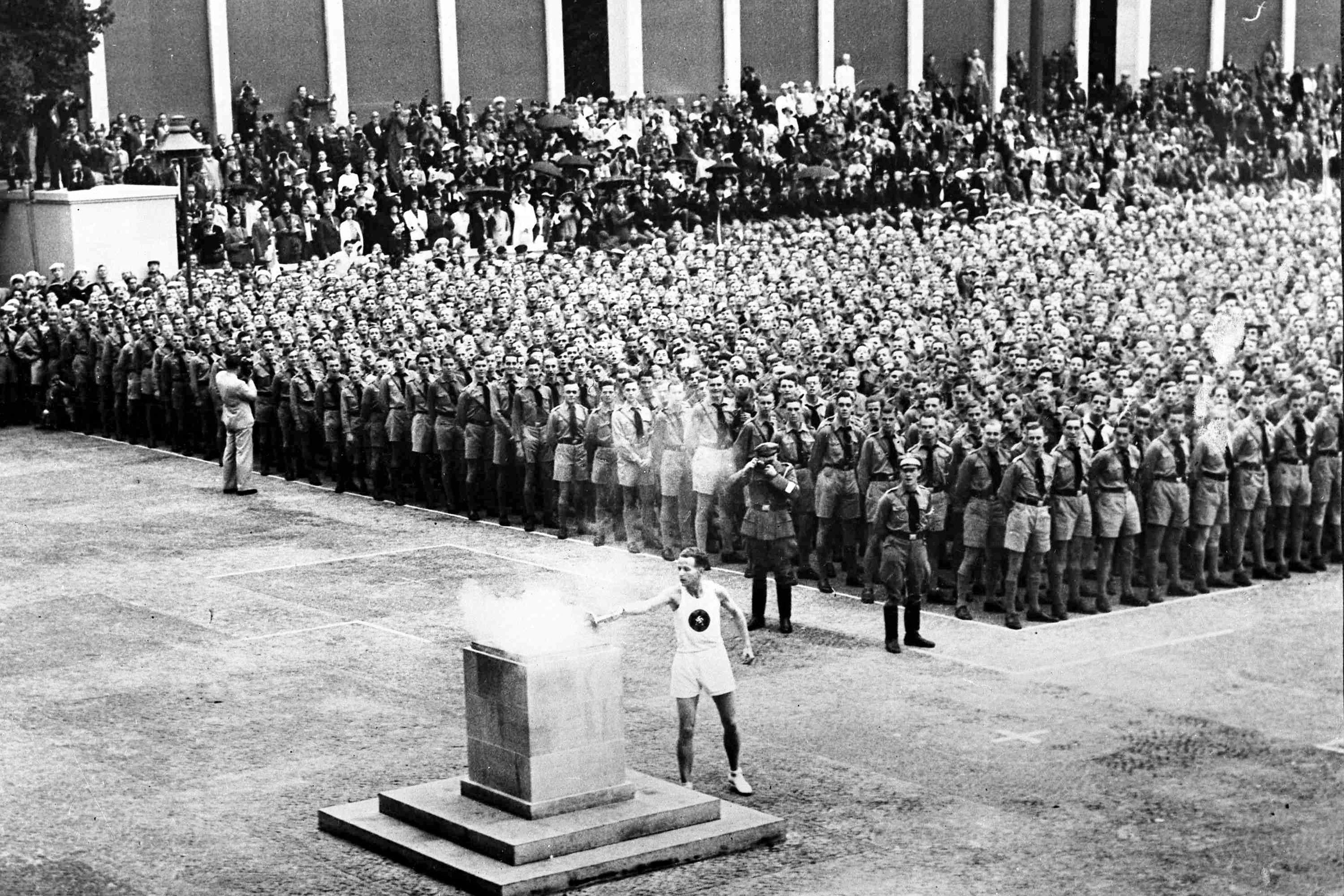 Olympic torch relay began in 1936 at Hitler's Berlin Games | The