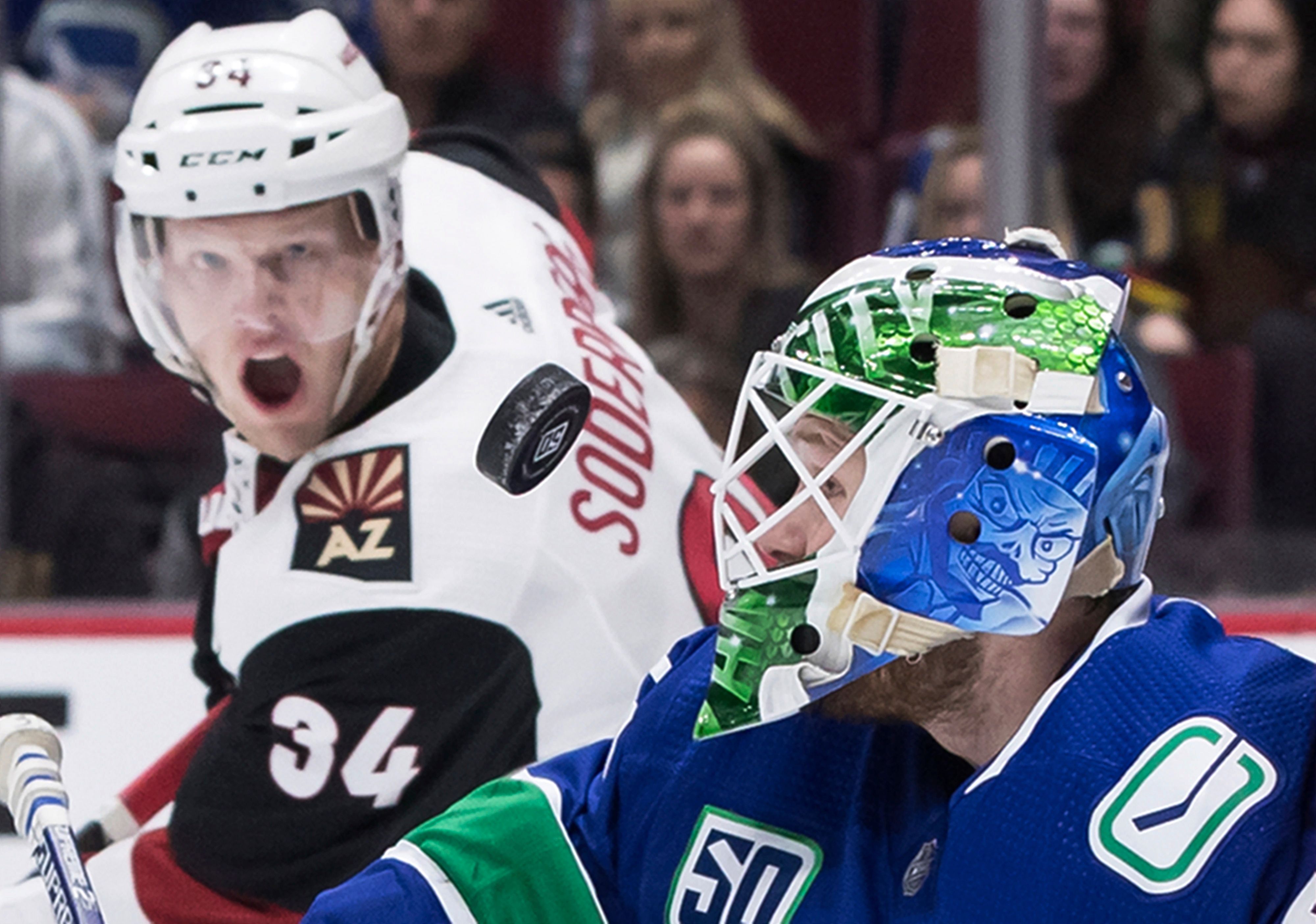 Crouse Scores Tiebreaking Goal, Leads Coyotes Over Canucks | The ...