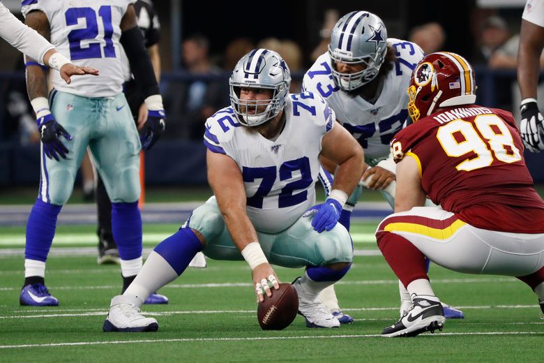 December 16, 2018: Dallas Cowboys center Joe Looney (73) during