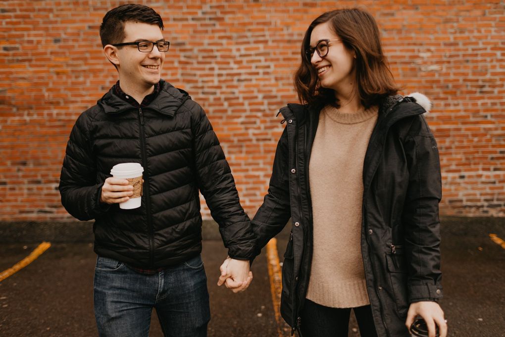James Stevenson and Katie Bergus are among Seattle-area couples whose wedding plans were disrupted by the coronavirus pandemic. (Micky Bones Photography)
