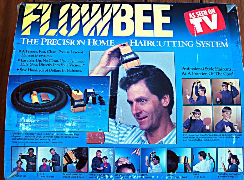 Yes, the Flowbee! The 1980s hair cutter that uses a vacuum cleaner is back  during coronavirus shutdowns | The Seattle Times
