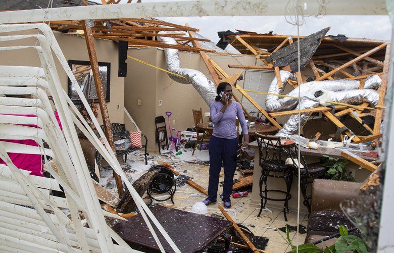 Storms tear through South amid pandemic; more than 30 dead | The ...