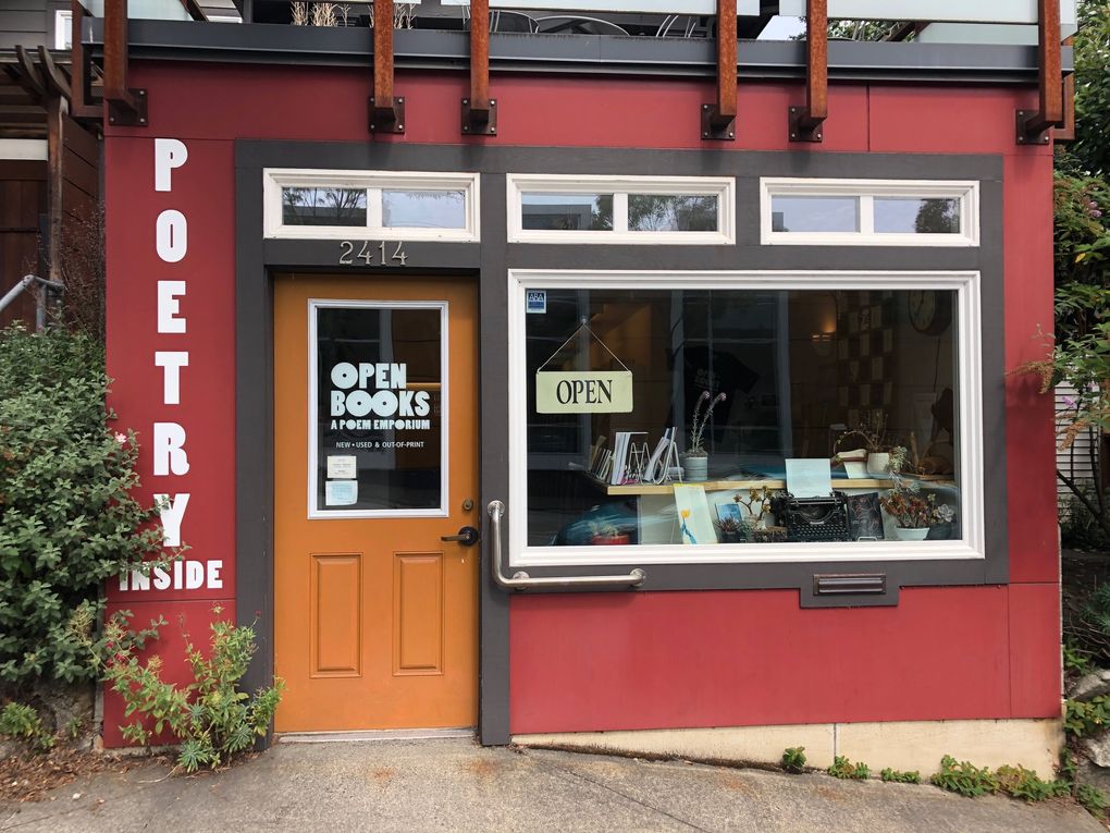 Teensy Wallingford bookstore Open Books has made the big move online, taking its expansive poetry collection entirely digital to adapt to the coronavirus pandemic. (Courtesy of Open Books)