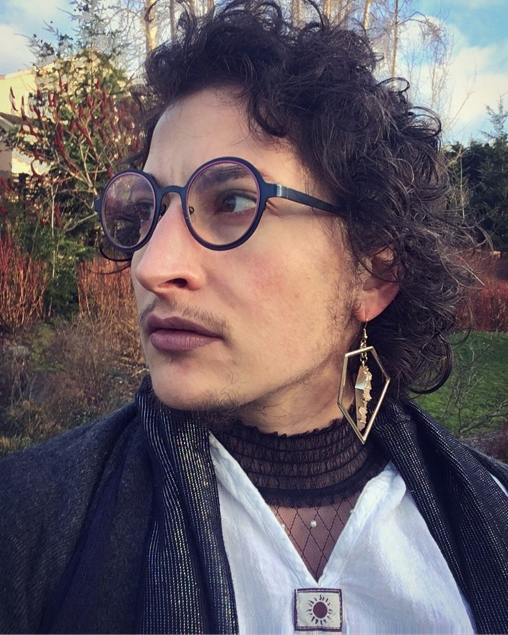 Poet and performance artist Wryly McCutchen (Wryly McCutchen)
