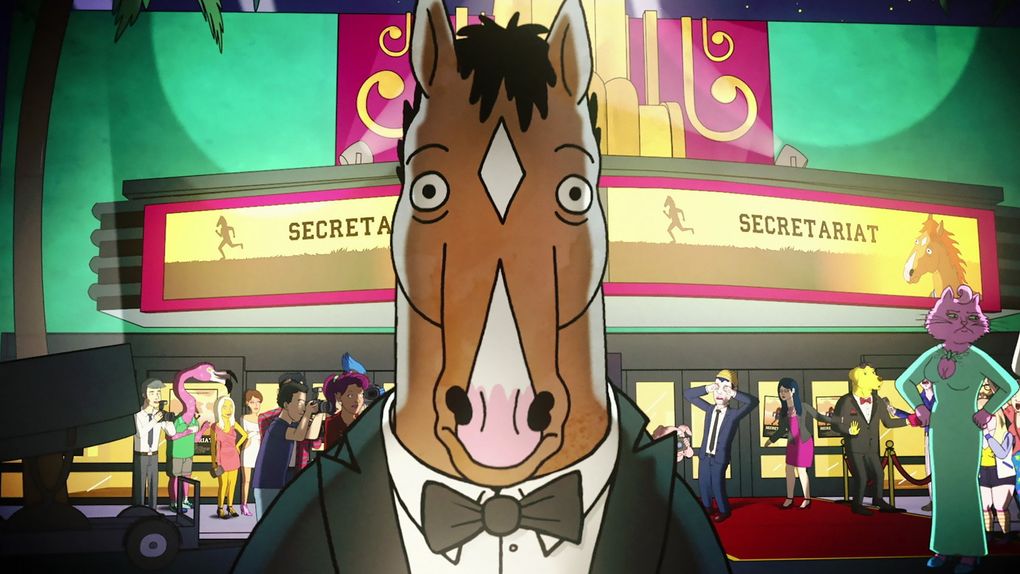 “BoJack Horseman” stars Will Arnett, Aaron Paul and Amy Sedaris. (Netflix)