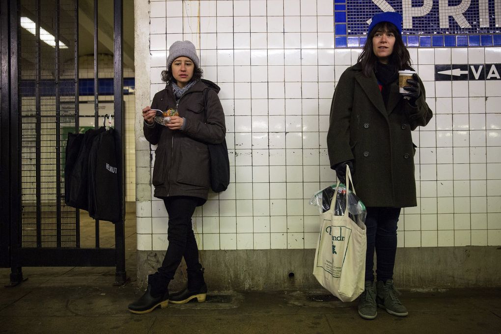 Ilana Glazer, left, and Abbi Jacobson created and star in “Broad City,” a show about two women scraping by in New York City that is an exaggerated version of their real-life friendship. (Josh Haner / The New York Times, file)
