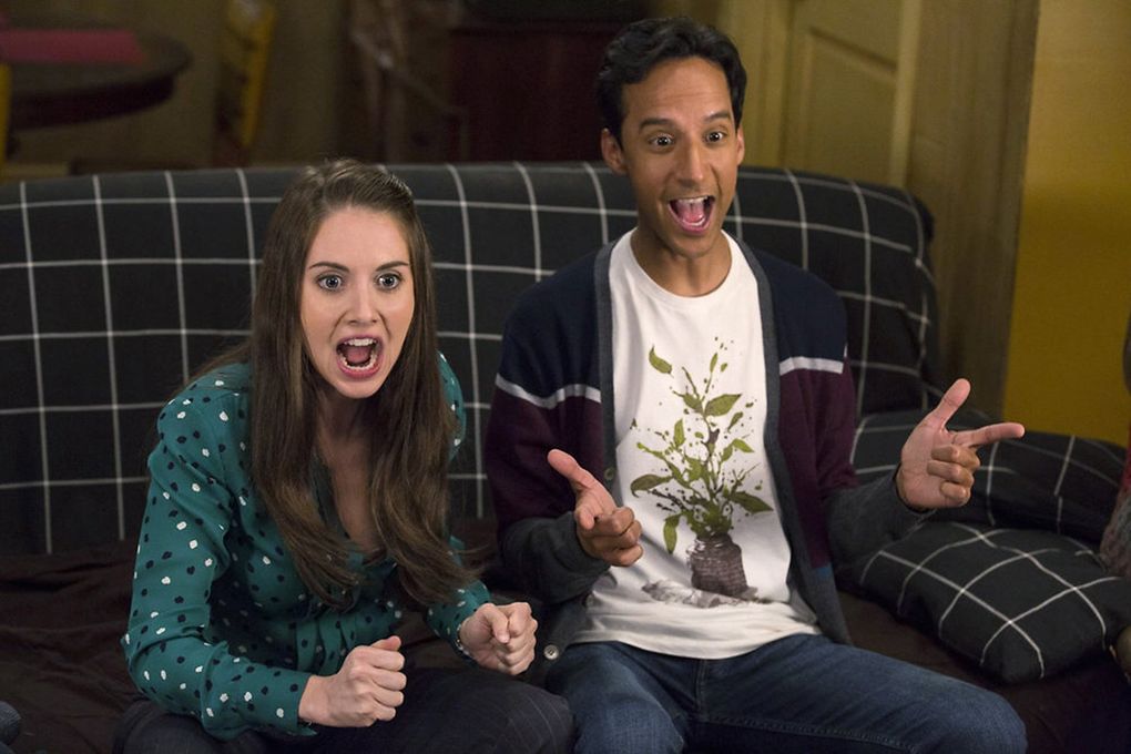 Alison Brie and Danny Pudi in “Community.” (NBC / TNS)