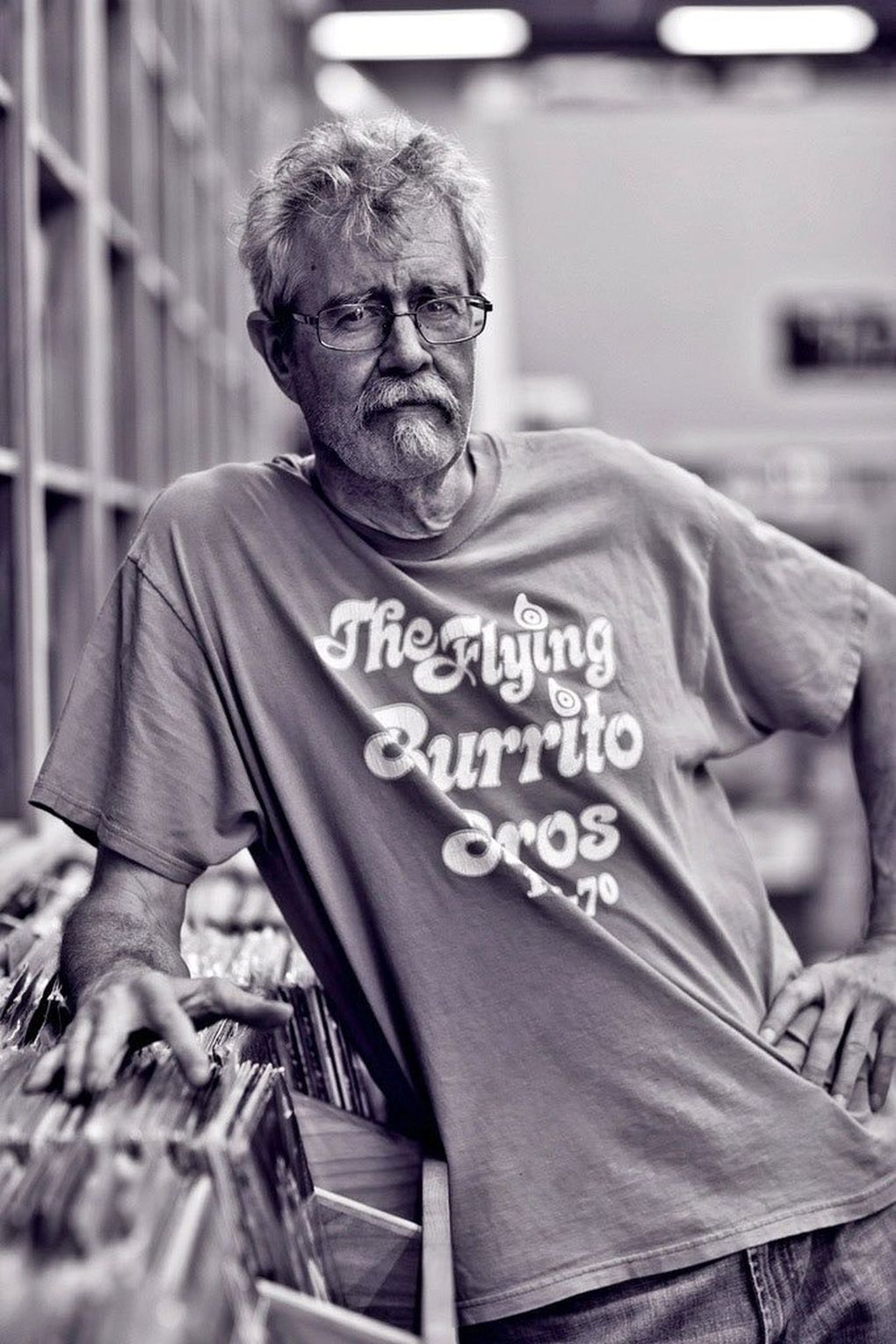 Dave Voorhees, owner of Bop Street Records in Ballard. (Courtesy of Dave Voorhees)