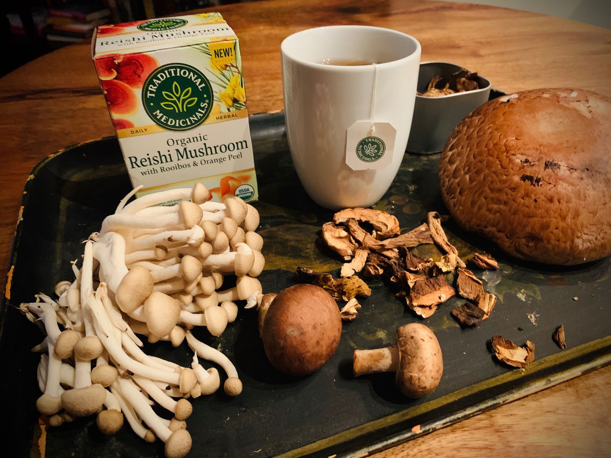 Reishi (Ganoderma) Mushroom and KING Coffee