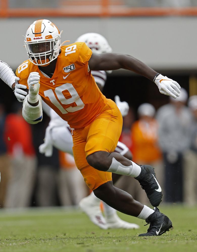 Get to know Darrell Taylor, the Seahawks' second-round NFL draft pick out  of Tennessee