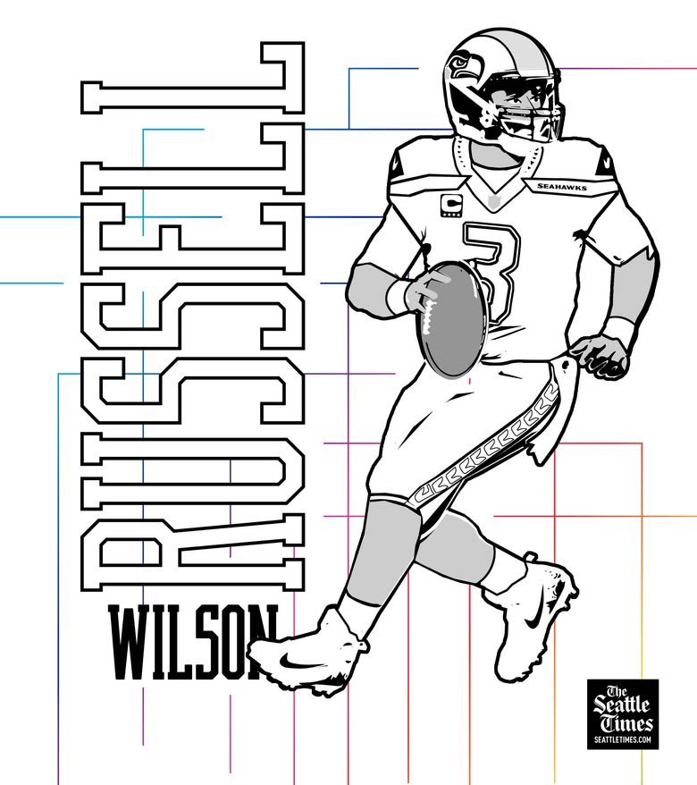 Get creative with these Seattle sports coloring book pages: Ken Griffey Jr., Russell Wilson and Sue Bird | The Seattle Times seattle-seahawks-free-coloring-pages-huddlenet