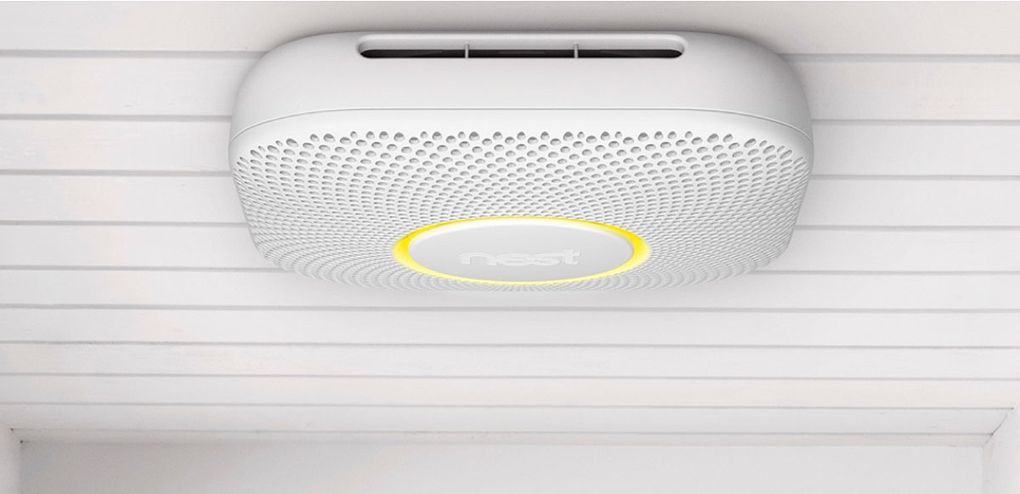 Google’s Nest Protect is a top smoke and carbon monoxide detector, providing voice alerts and allowing you to quiet the alarm via your phone. (Courtesy of Google)