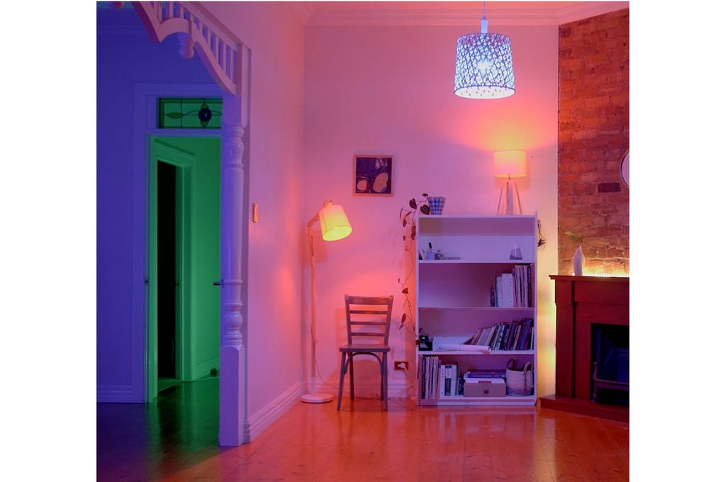 LIFX smart lightbulbs can change hues to create new moods from room to room. (Courtesy of LIFX)
