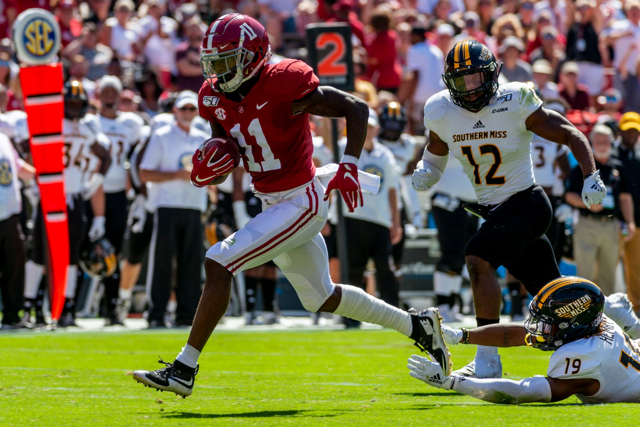 LAS VEGAS RAIDERS DRAFT HENRY RUGGS III & DAMON ARNETTE