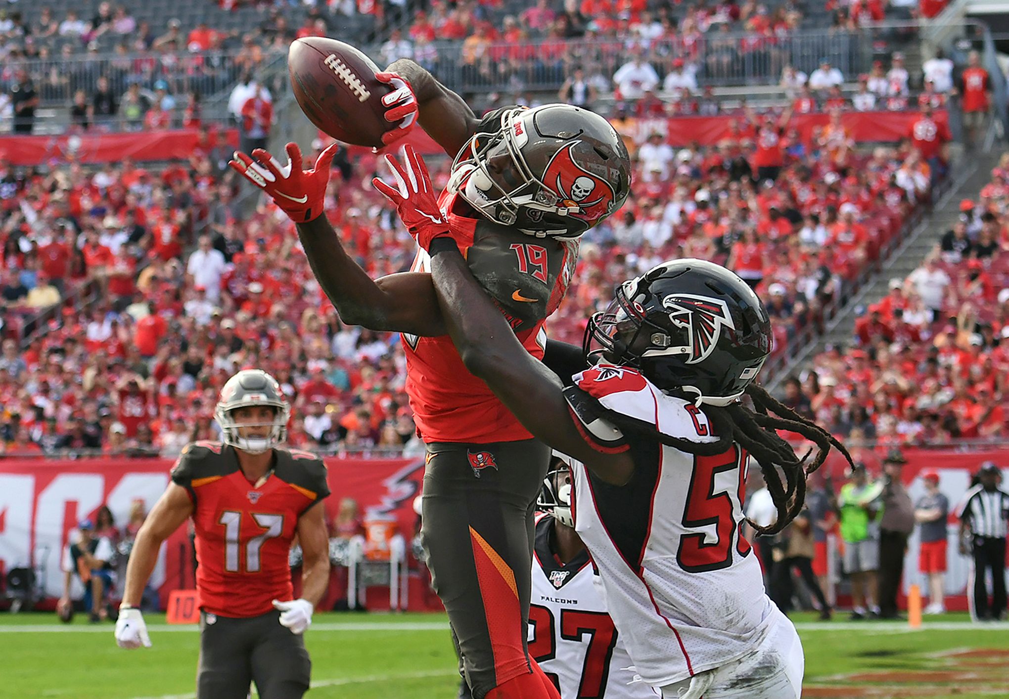 Bucs receiver Breshad Perriman's career day comes in special place