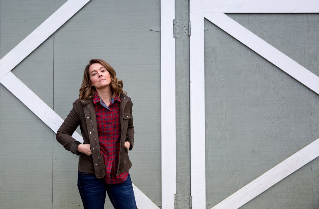 Brandi Carlile at her Maple Valley home in 2018. (Courtney Pedroza / The Seattle Times)