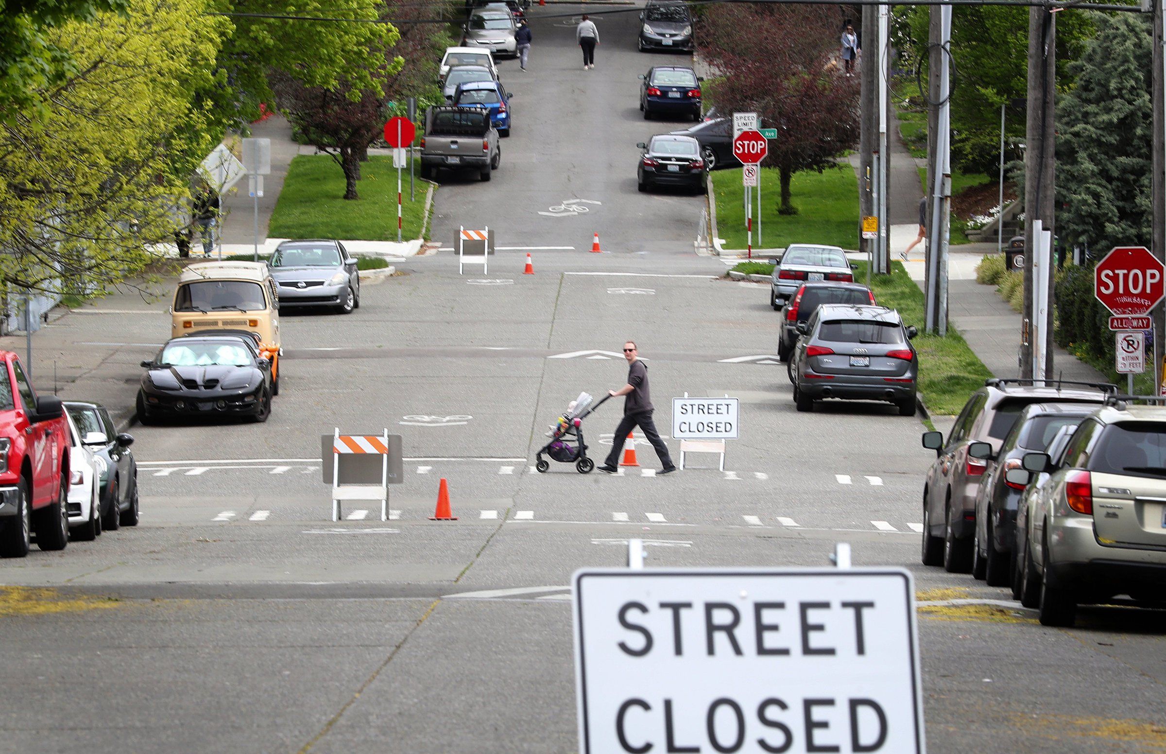 Seattle will permanently close 20 miles of residential streets to