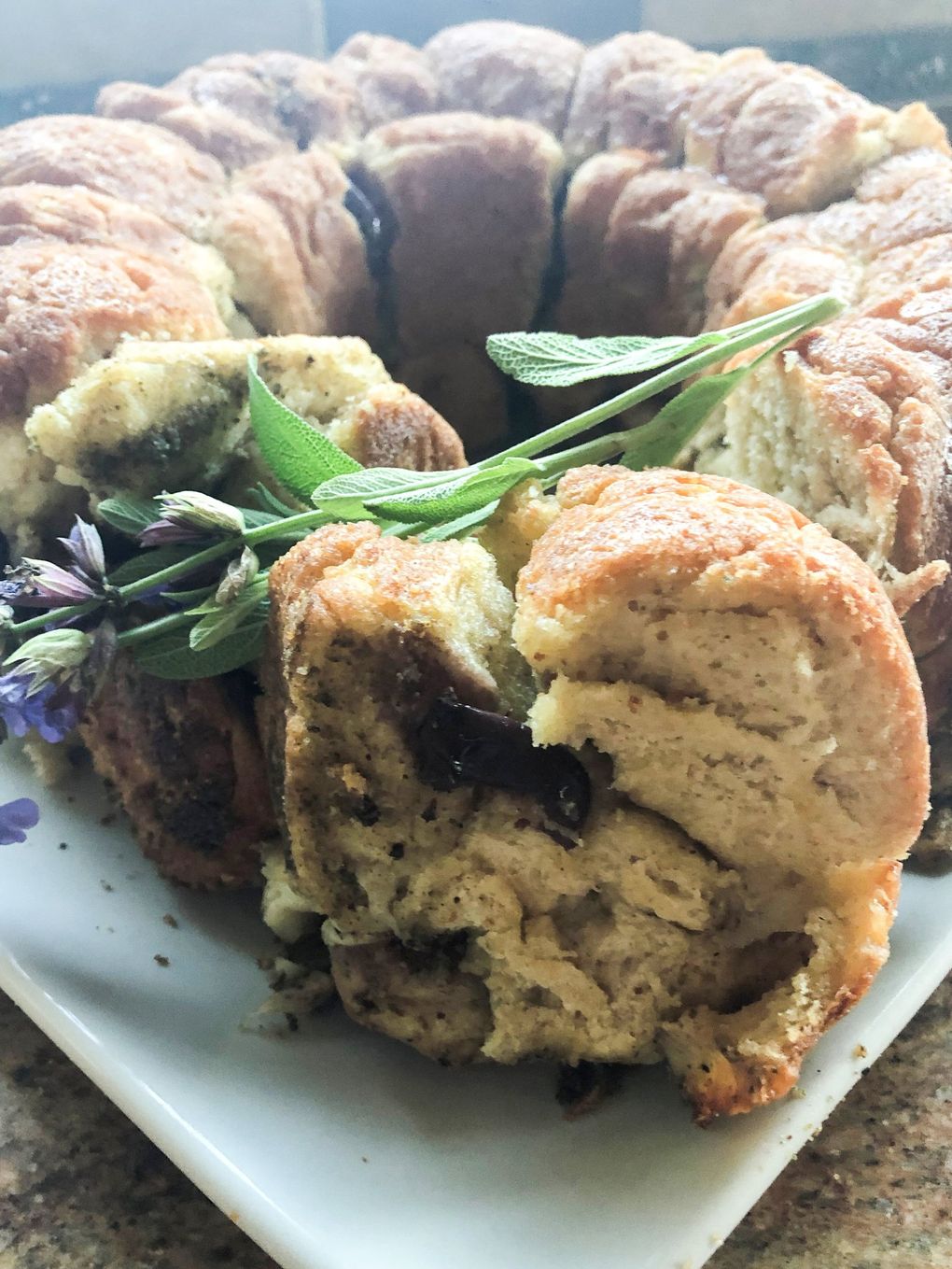 Joan Segna’s savory Italian monkey bread was inspired by something she ate on her trip to Italy last year. (Joan Segna)