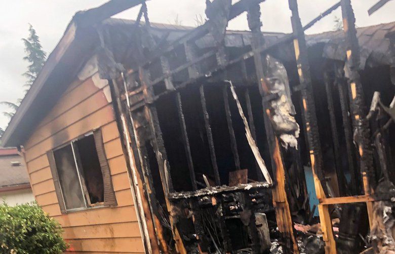 Body found inside Auburn mobile home after fire put out | The Seattle Times