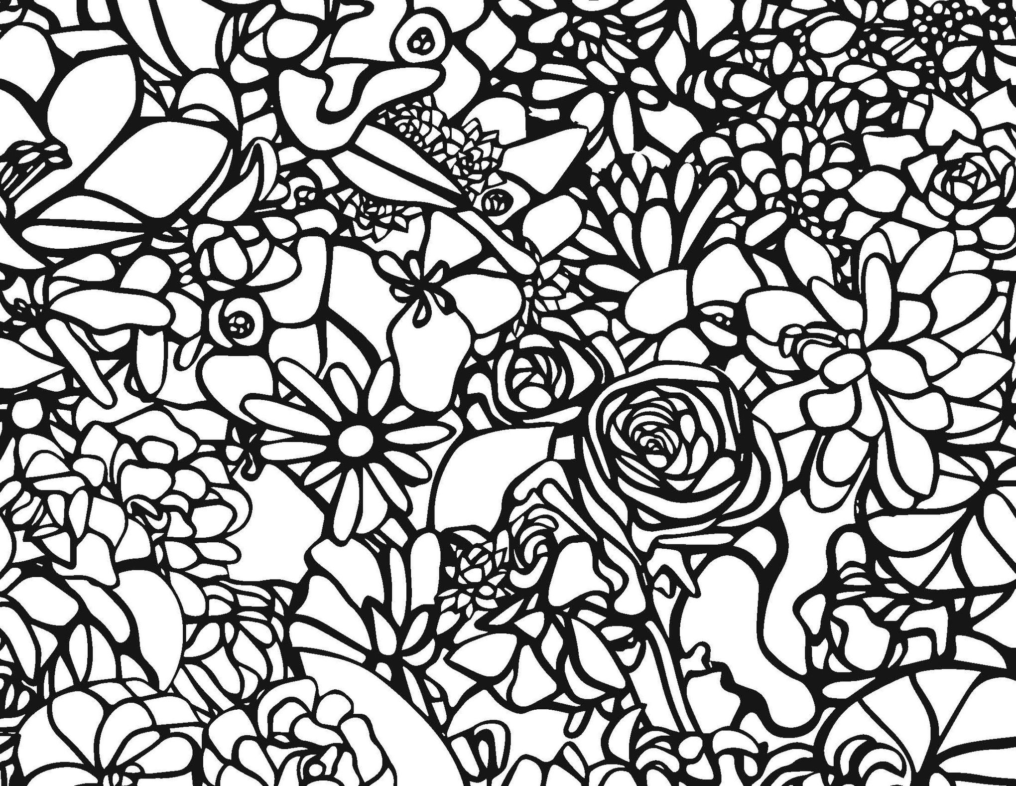 Ultimate Art Therapy - Printable Adult Coloring Book