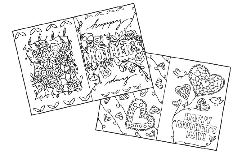 Mother’s Day cards you can color, cut out and give to mom | The Seattle ...