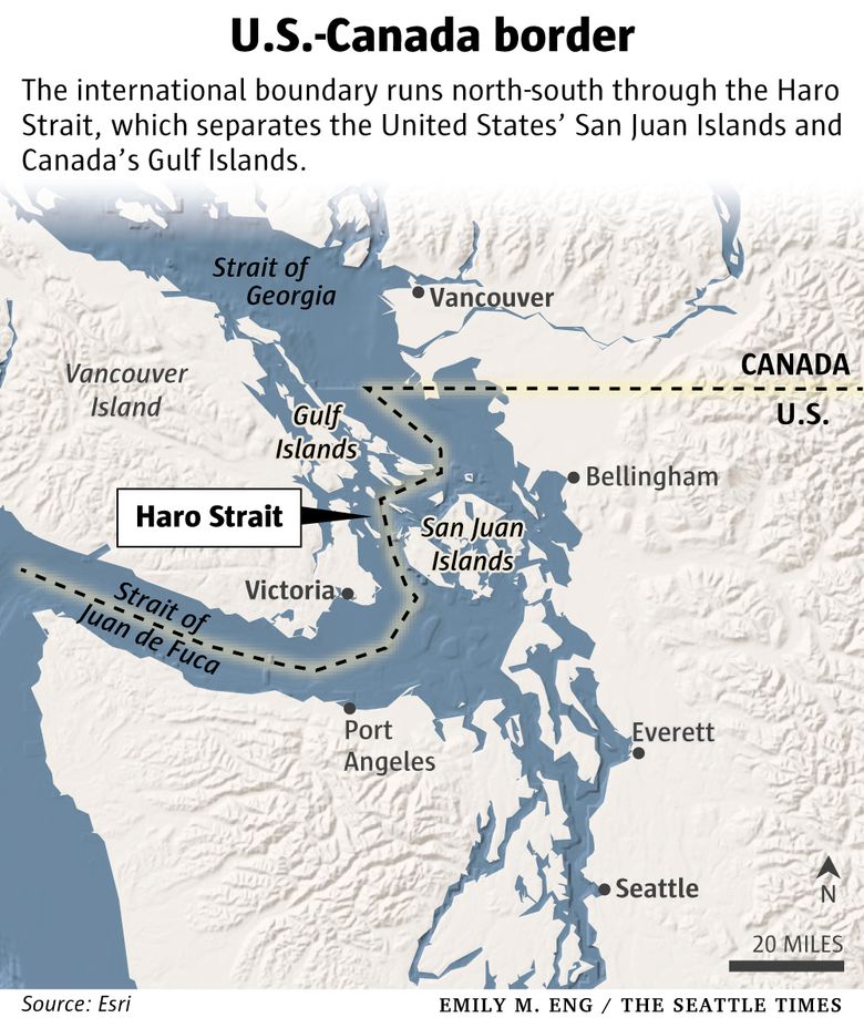 Washington State'S Once-Bustling Border Towns And Islands Fall Silent, Due  To Coronavirus Pandemic | The Seattle Times