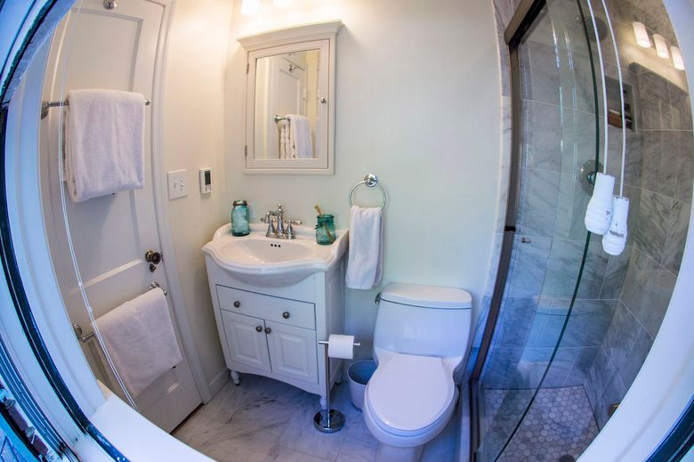 Bathroom renovations are among the projects that provide homeowners the best return on investment. Do side-by-side comparisons between various contracting firms and big-box stores to determine which option works best for you. (Washington Post photo by Jabin Botsford)