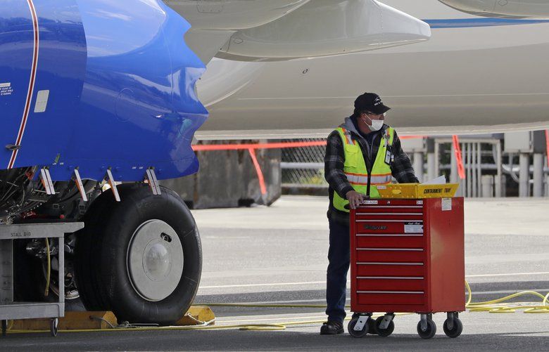 Boeing factory workers cope with the coronavirus threat as layoffs loom