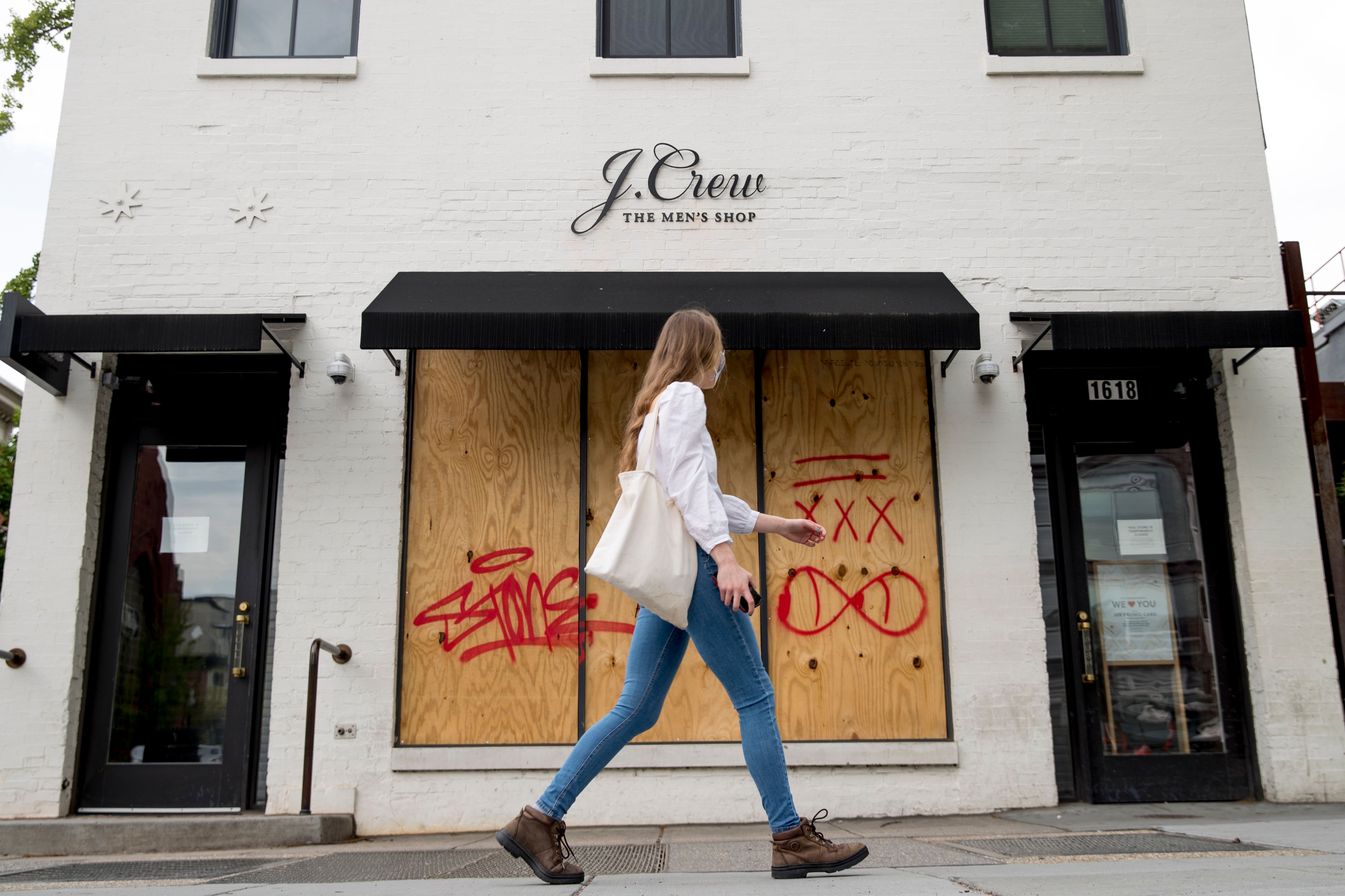 J. Crew files for bankruptcy in coronavirus pandemic's first big