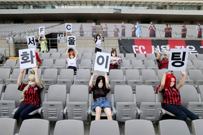 FC Seoul faces sanctions after putting sex dolls in seats | The Seattle  Times