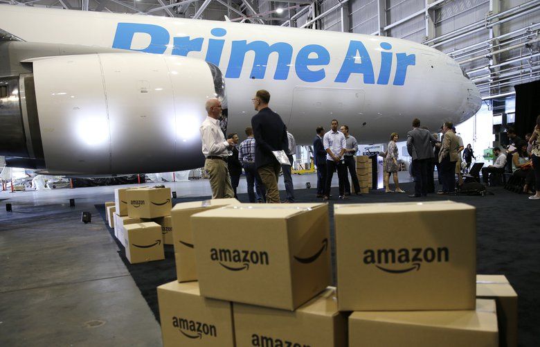Amazon again expands its fleet of widebody cargo jets The Seattle Times