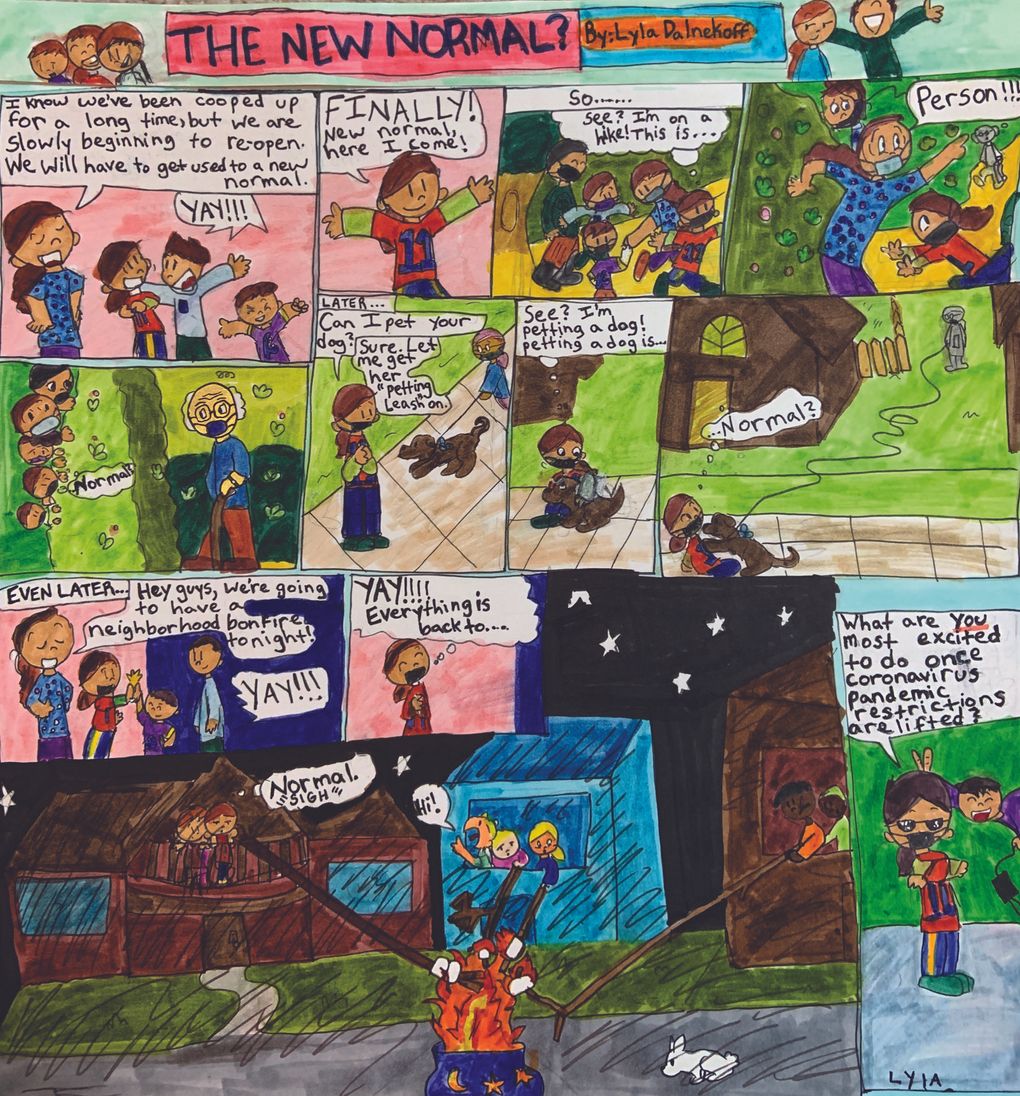 “The New Normal” by Lyla Dalnekoff. (Lyla Dalnekoff)