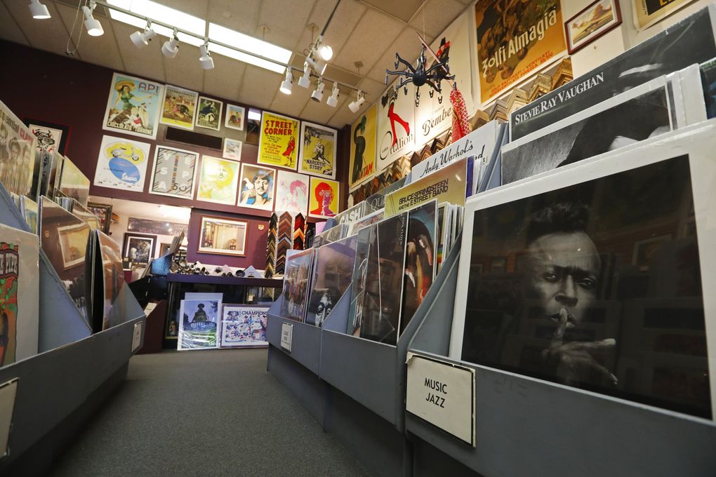 If you went to the University of Washington, or were among the high school or college kids who over four decades made a trek to The Ave, you know Innervisions at 4548 University Way N.E.
(Ken Lambert / The Seattle Times)