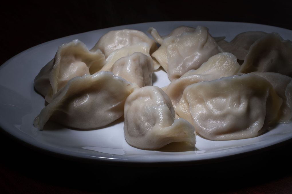The pork dumpling at Northern Dumpling House. The Northern Dumpling House in Kirkland was photographed Thursday, July 21, 2019. (Dean Rutz / The Seattle Times)