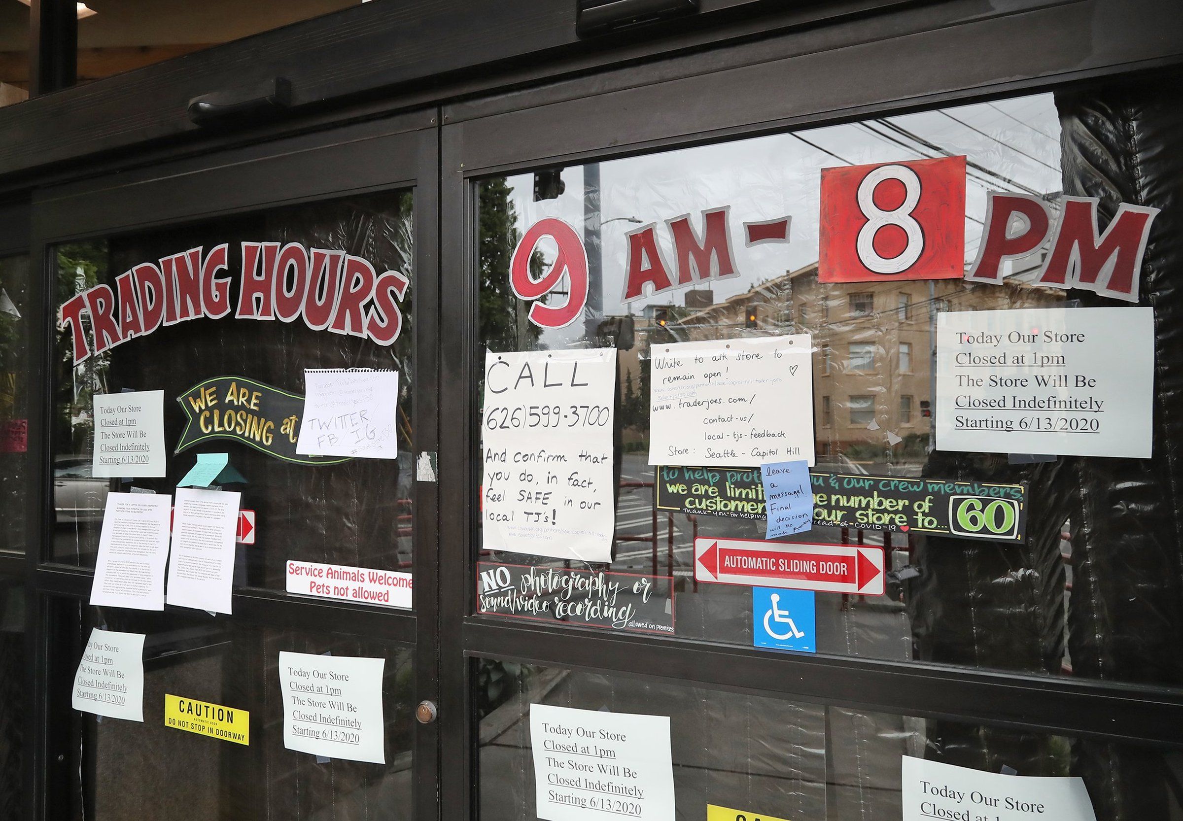 Trader Joe s says it will reopen Capitol Hill store and pay