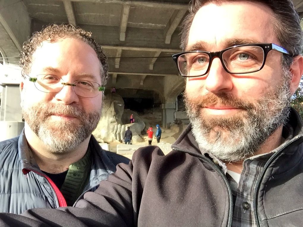 Brian and Michael met while attending a Gay City Health Project social event in 2001. (Courtesy of Brian Judd)