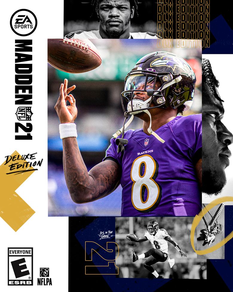 Reigning NFL MVP Jackson will appear on Madden 21 cover