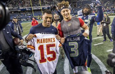 Seahawks' Russell Wilson surpassed by Chiefs' Patrick Mahomes as